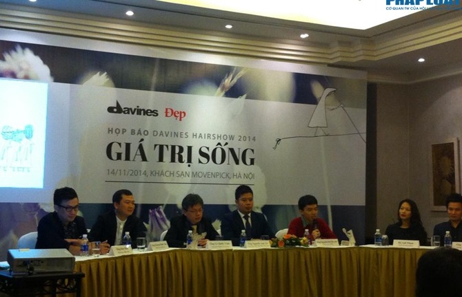 Mai Khôi tham gia trình diễn trong Davines Hair show